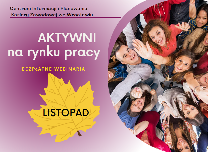 Zapraszamy na bezpłatne webinaria  – LISTOPAD 2024