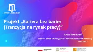 Pierwszy slajd z prezentacji Anny Rutkowskiej, semianrium 11.04.2025r.