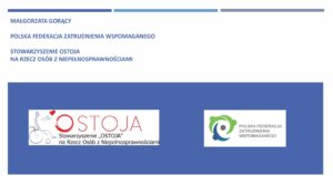 Pierwszy slajd prezentacji Małgorzaty Gorący na seminarium 11.04.2025r.