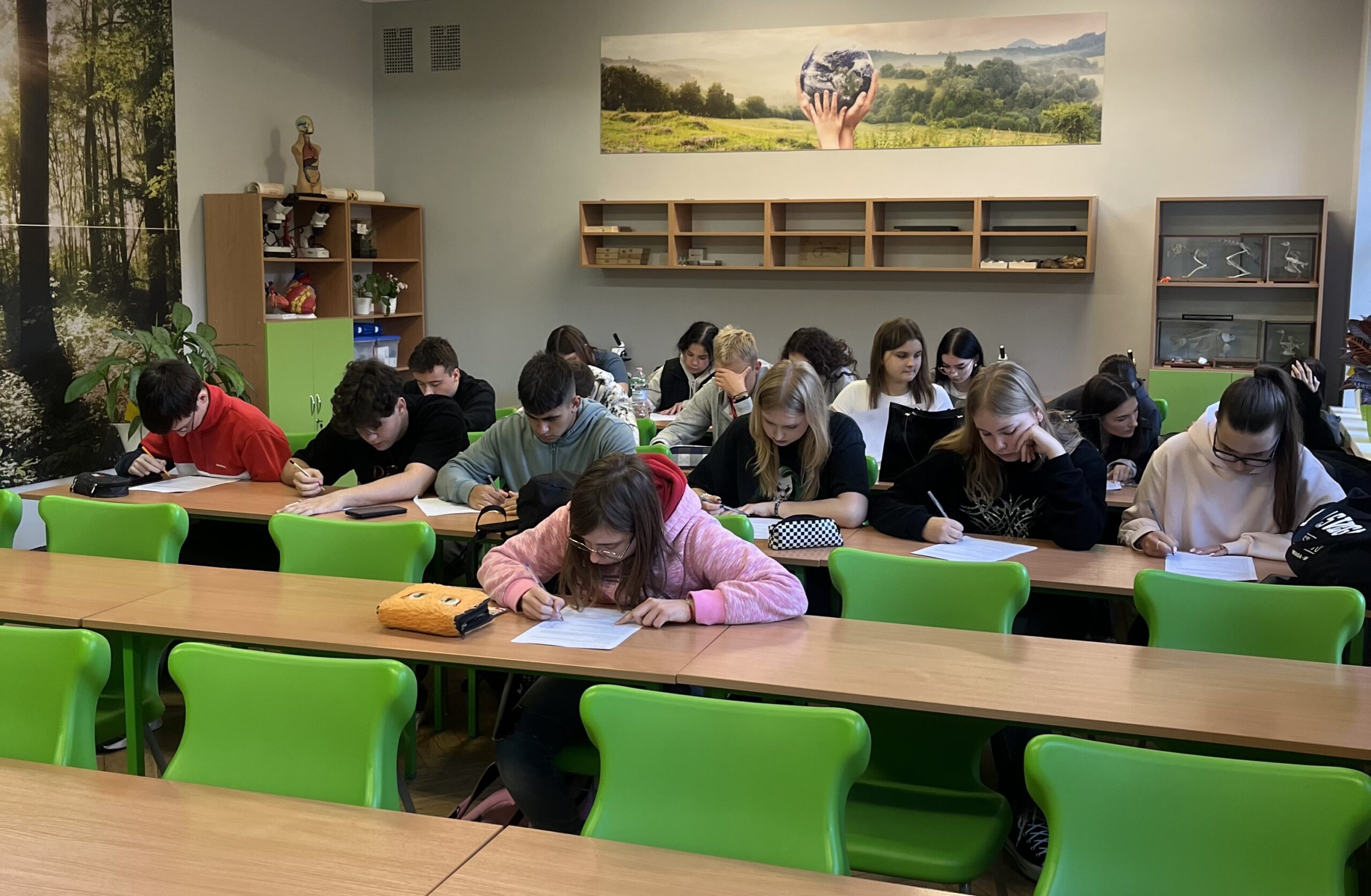 Zajęcia z młodzieżą w III LO w Wałbrzychu
