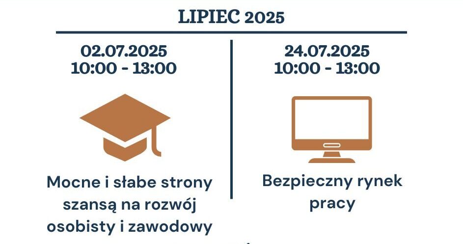 Zapraszamy do jeleniogórskiego Centrum Informacji i Planowania Kariery Zawodowej na bezpłatne porady grupowe!